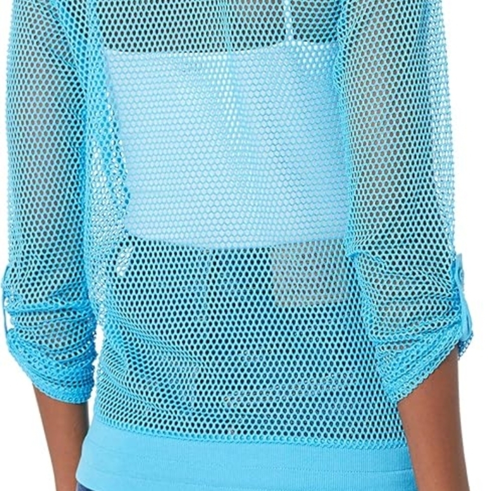 Desigual Blue Mesh Jacket